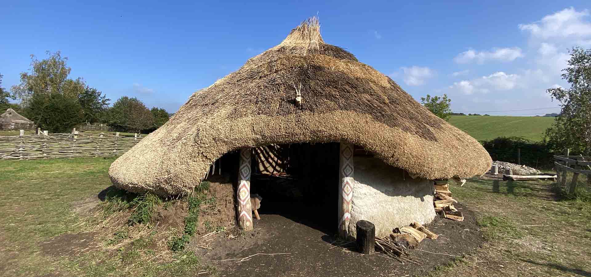 Unique reconstruction of Bronze Age Roundhouse opens in Hampshire