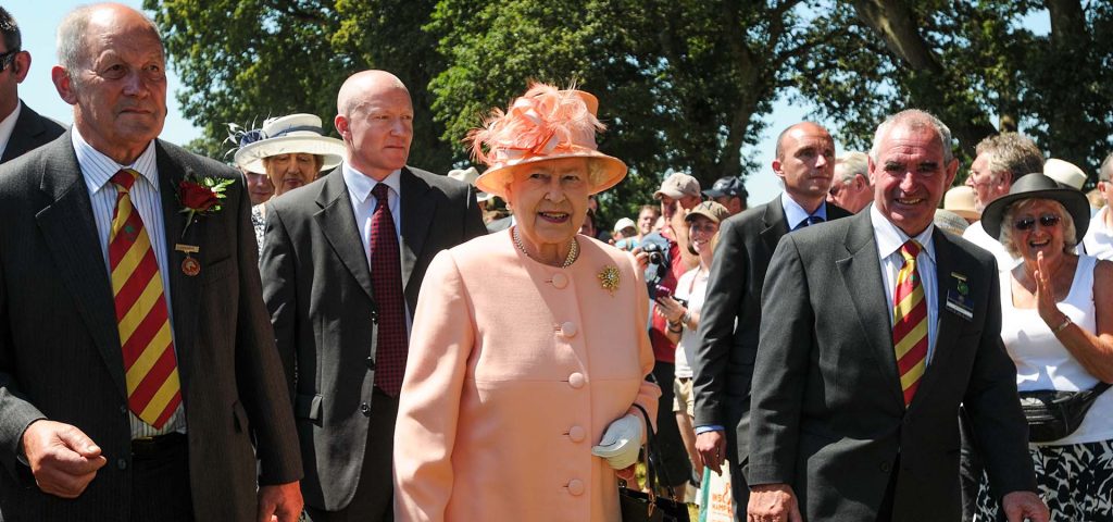 The Queen in Hampshire for her Diamond Jubilee