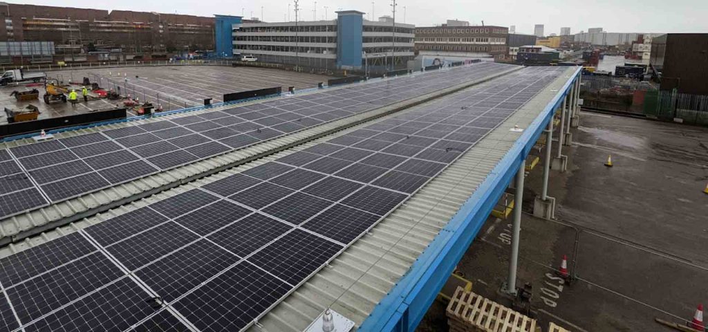 Portsmouth port solar
